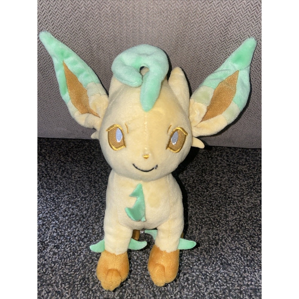 Pokemon Center Leafeon Plush Stuffed Animal Figure 2017
